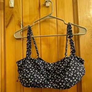 Hollister Bandeau Swim Top with Straps